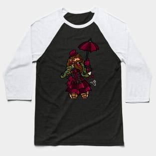 Bearded Lady Baseball T-Shirt